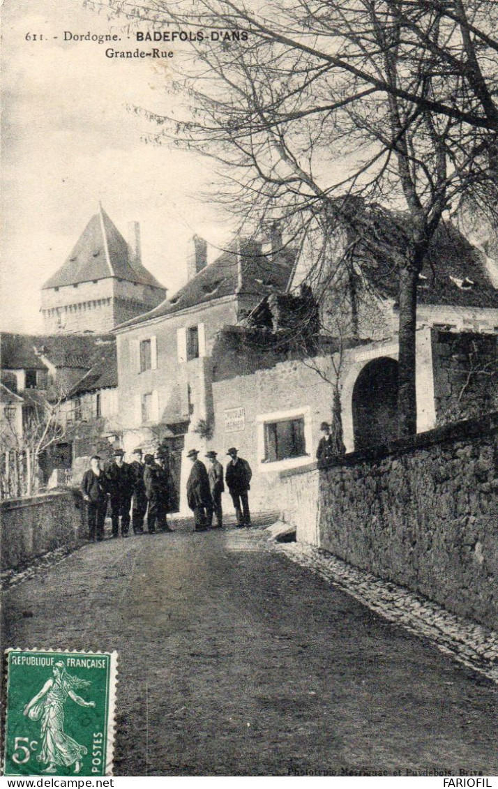 BADEFOLS D' ANS  - Grande Rue . - Sonstige & Ohne Zuordnung