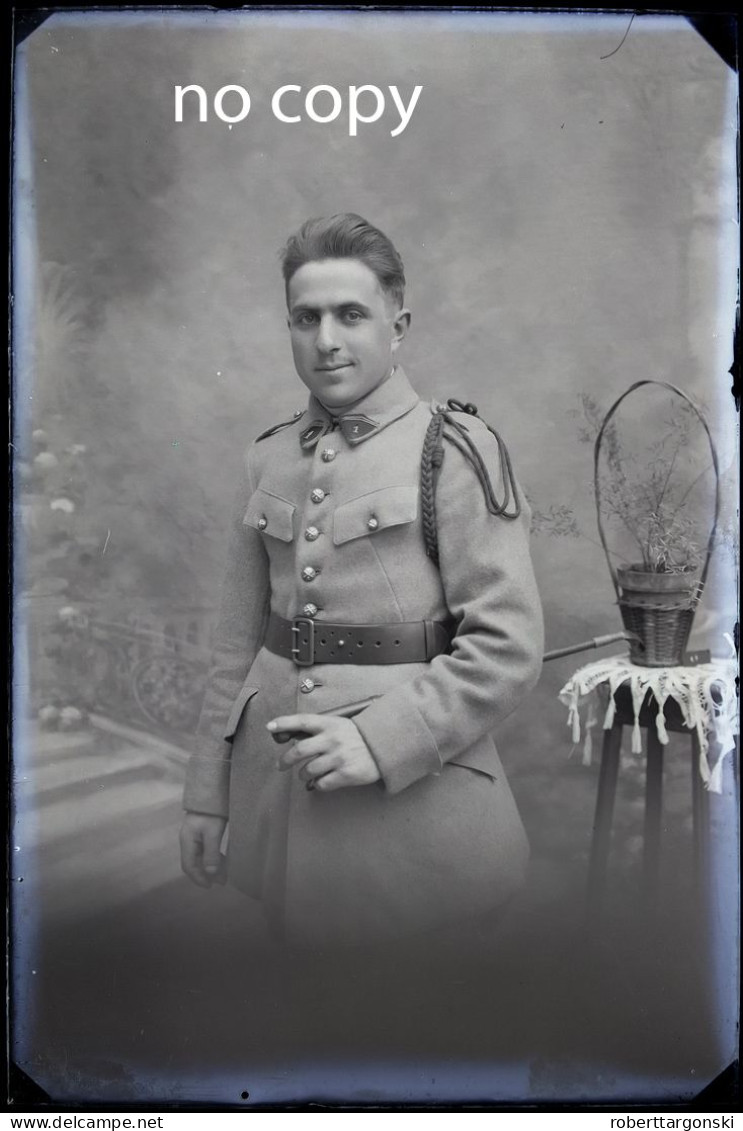 Photo - Plaque Verre - Glass Negative - Militaire - Soldat - France - 10x15 - Glasdias