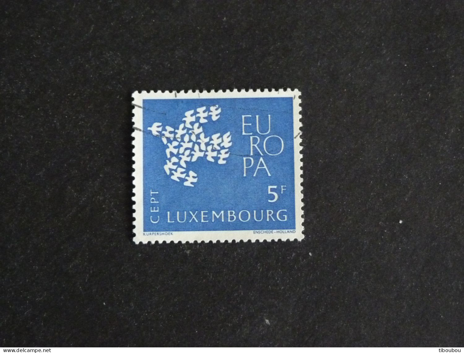 LUXEMBOURG LUXEMBURG YT 602 OBLITERE - EUROPA - Used Stamps