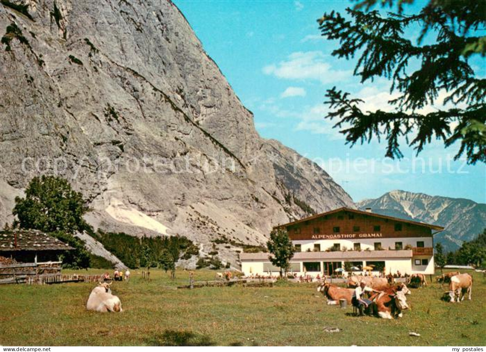 73785258 Pertisau Achensee Alpengasthof Gramai Alm Karwendelgebirge Pertisau Ach - Sonstige & Ohne Zuordnung