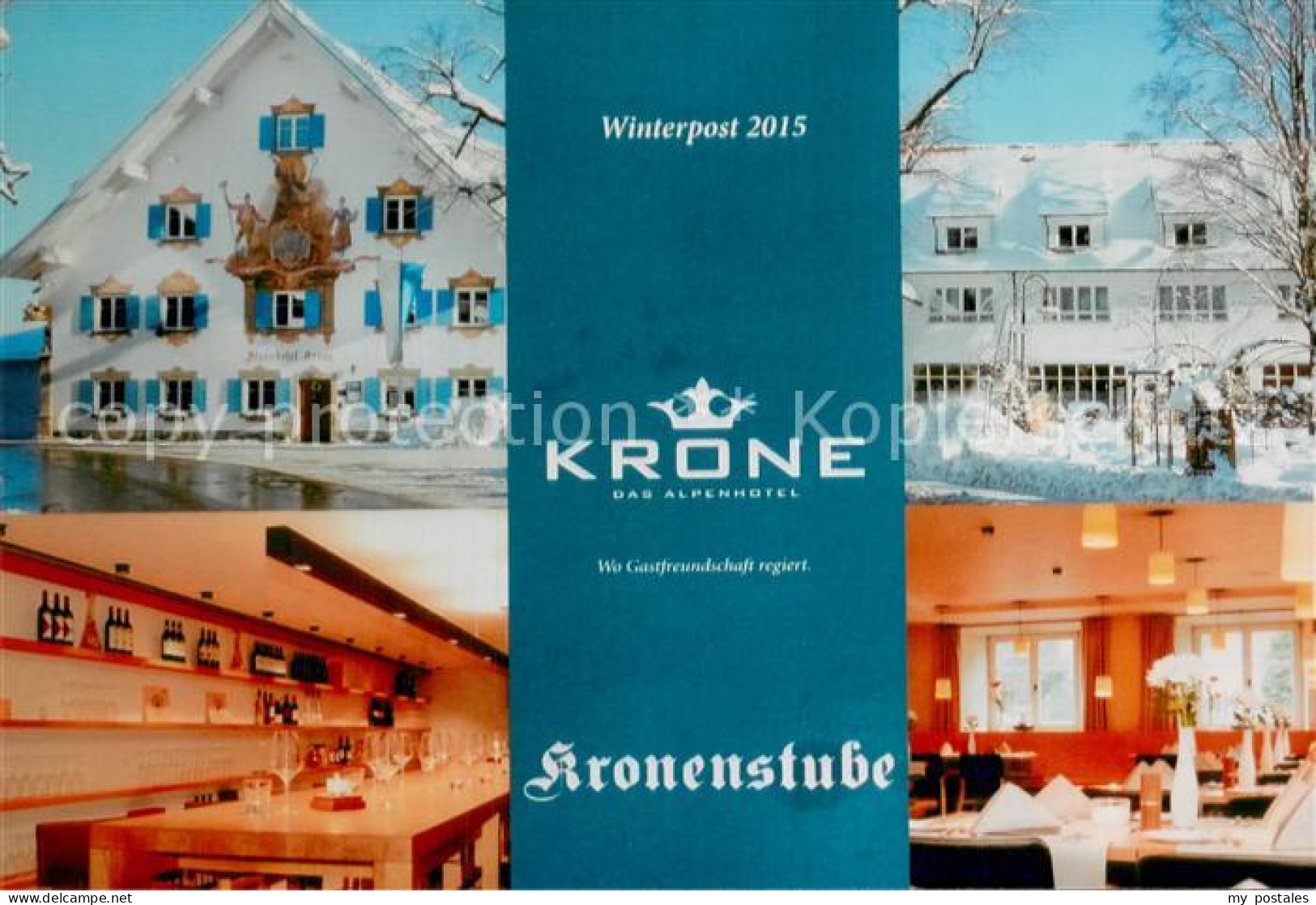 73785236 Pfronten Hotel Krone Gastraeume Theke Pfronten - Pfronten