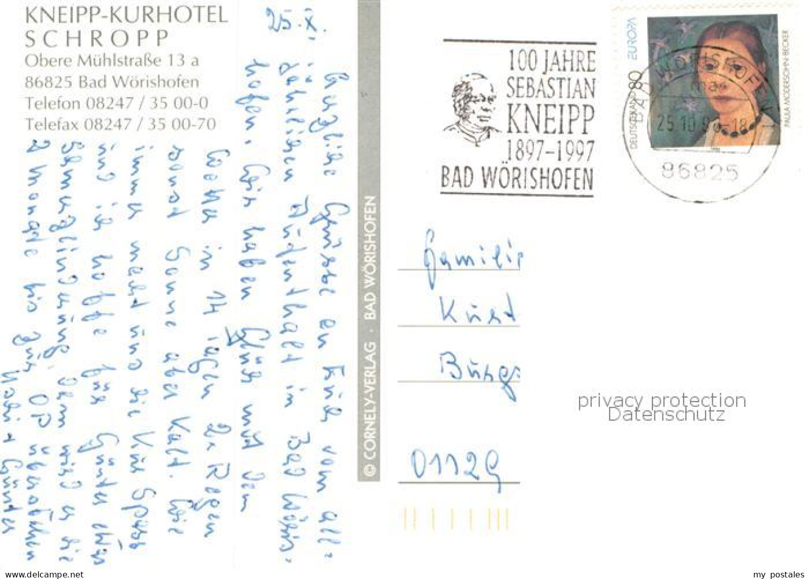 73785211 Bad Woerishofen Kneipp Kurhotel Schropp Bad Woerishofen - Bad Wörishofen