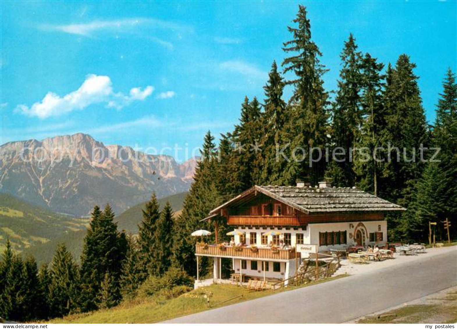 73785205 Untersberg Gasthaus Cafe Sonneck Bergstation Der Obersalzbergbahn Unter - Altri & Non Classificati