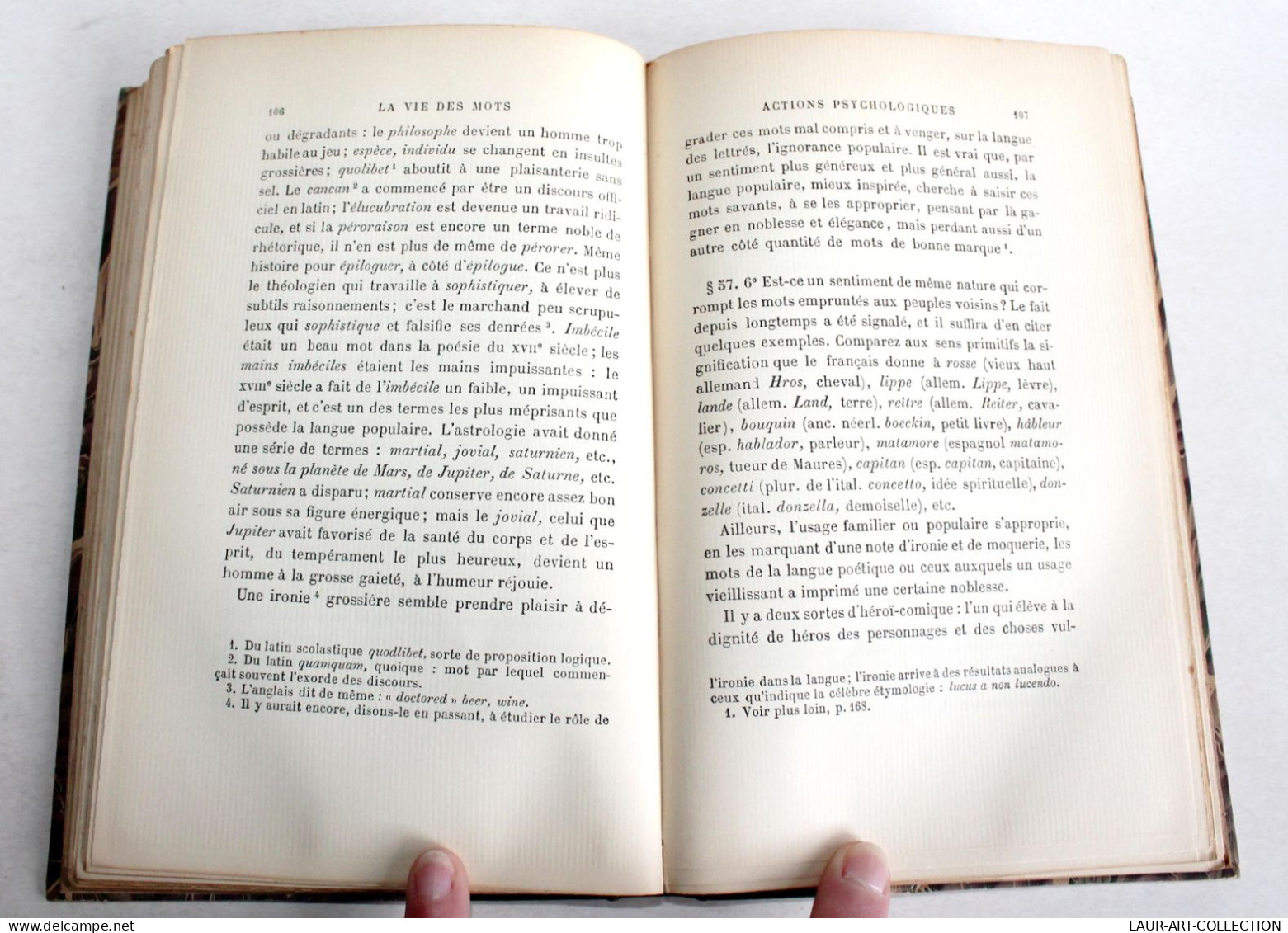 LA VIE DES MOTS ETUDIEE DANS LEURS SIGNIFICATIONS Par DARMESTETER 1899 DELAGRAVE / ANCIEN LIVRE XIXe SIECLE (2603.125) - 1801-1900