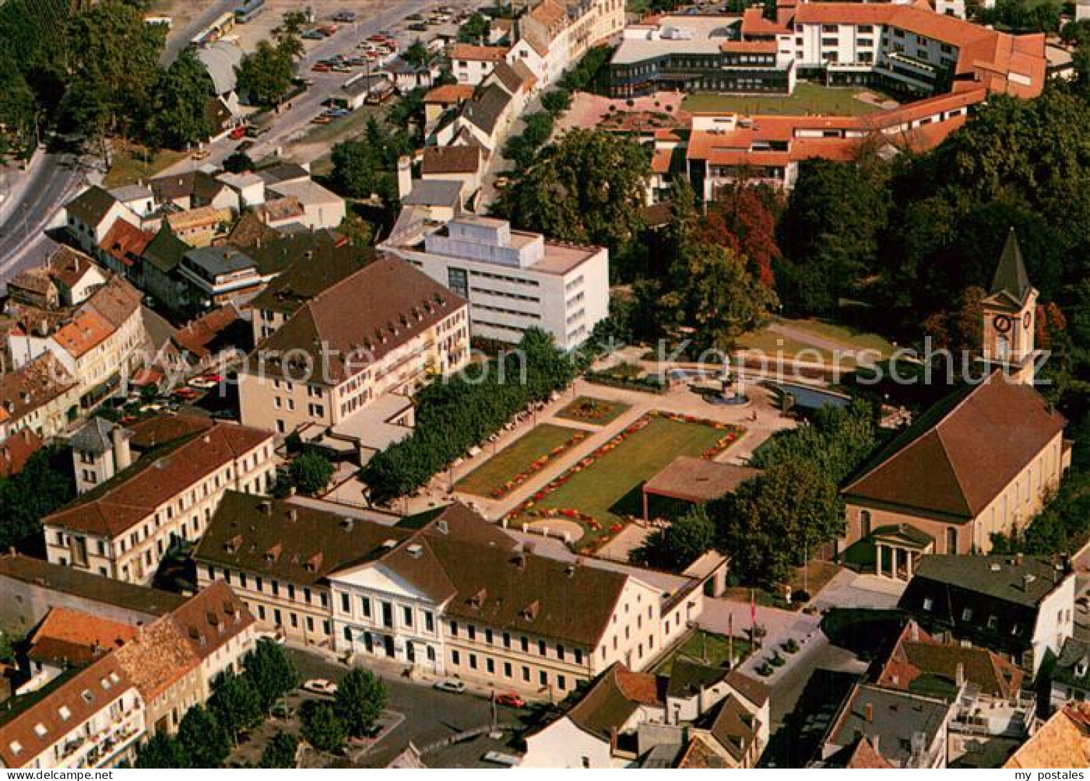 73785201 Bad Duerkheim Kurpark Hotel Fliegeraufnahme Bad Duerkheim - Bad Duerkheim