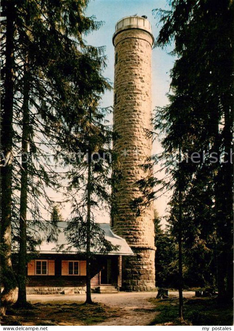 73785187 Triberg Stoecklewaldturm Mit Rasthaus Triberg - Triberg