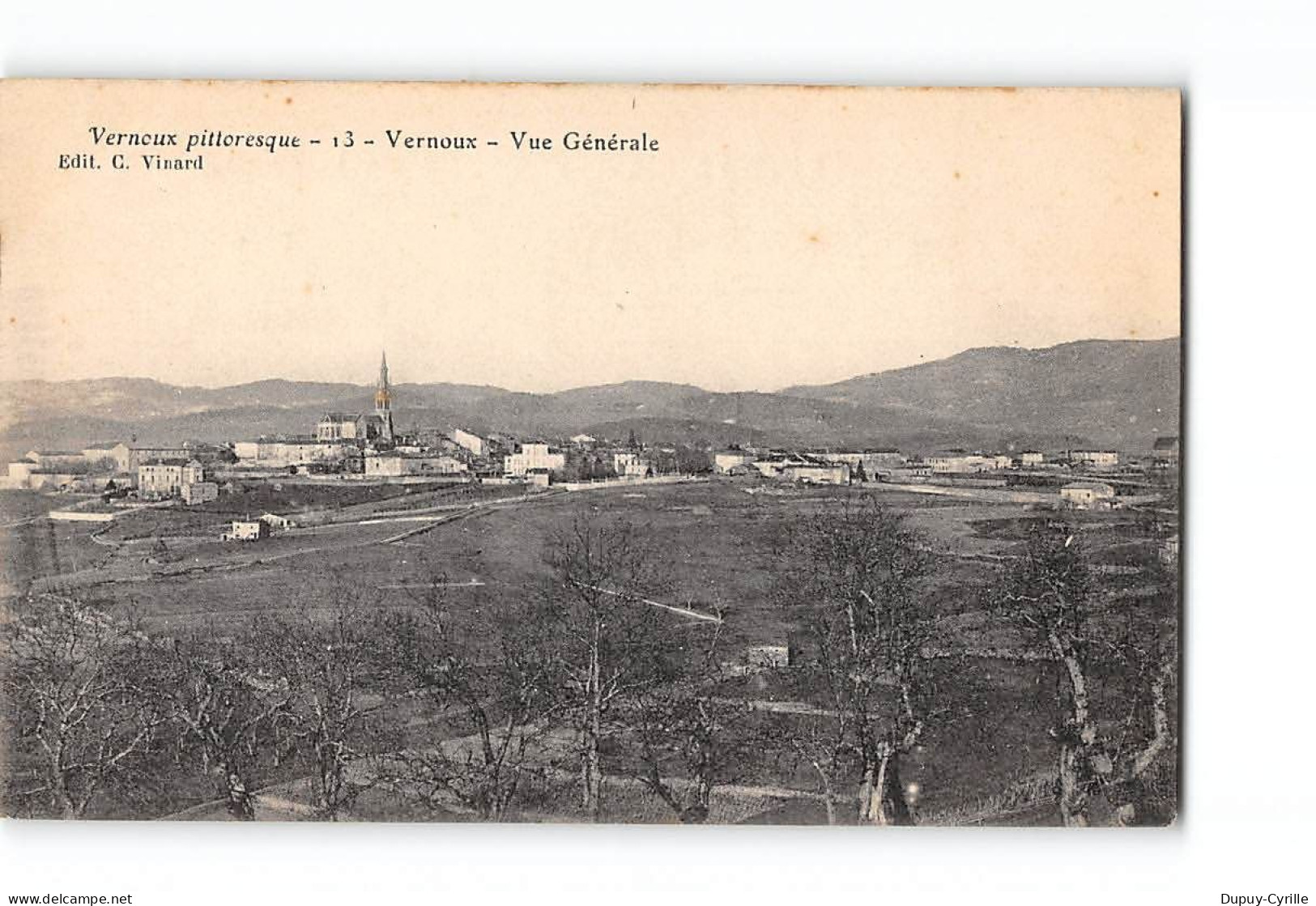 VERNOUX Pittoresque - VERNOUX - Vue Générale - Très Bon état - Vernoux