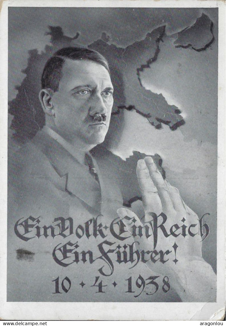 Europa - Deutschland-Drittes Reich - Postkarte  -    1938  -  Druck  Schlöler , Wien - Döbling - Weltkrieg 1939-45