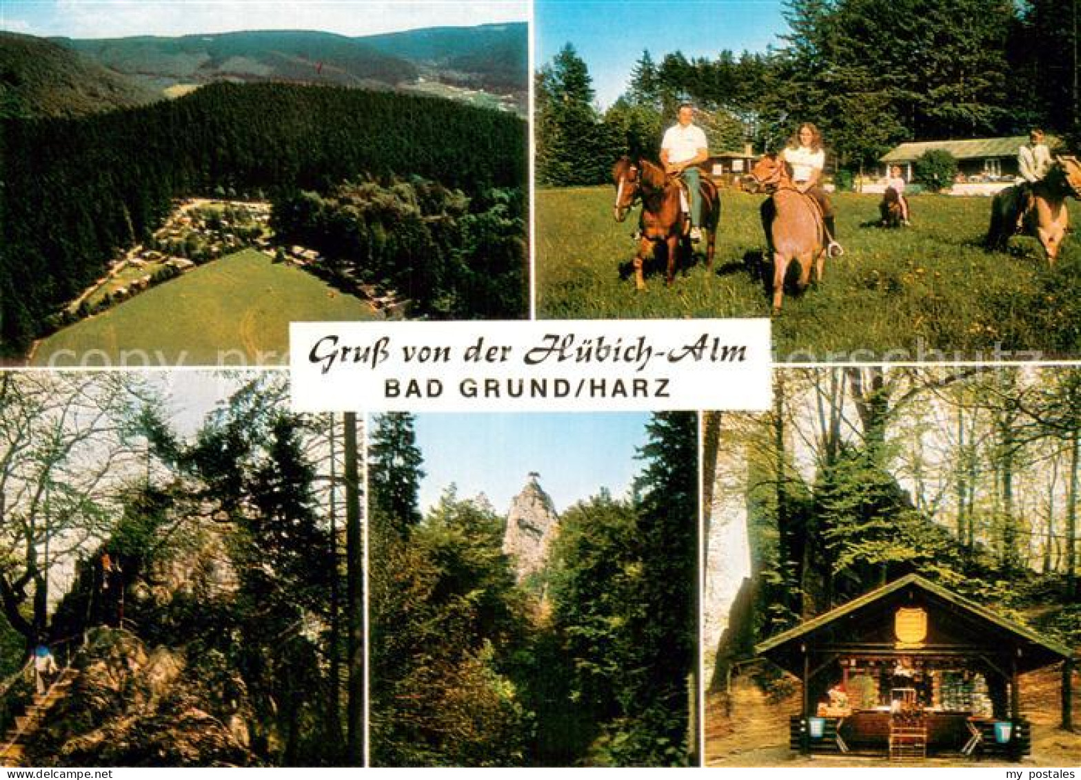 73785169 Bad Grund Huebich Alm Camping Bungalows Reiten Bad Grund - Sonstige & Ohne Zuordnung