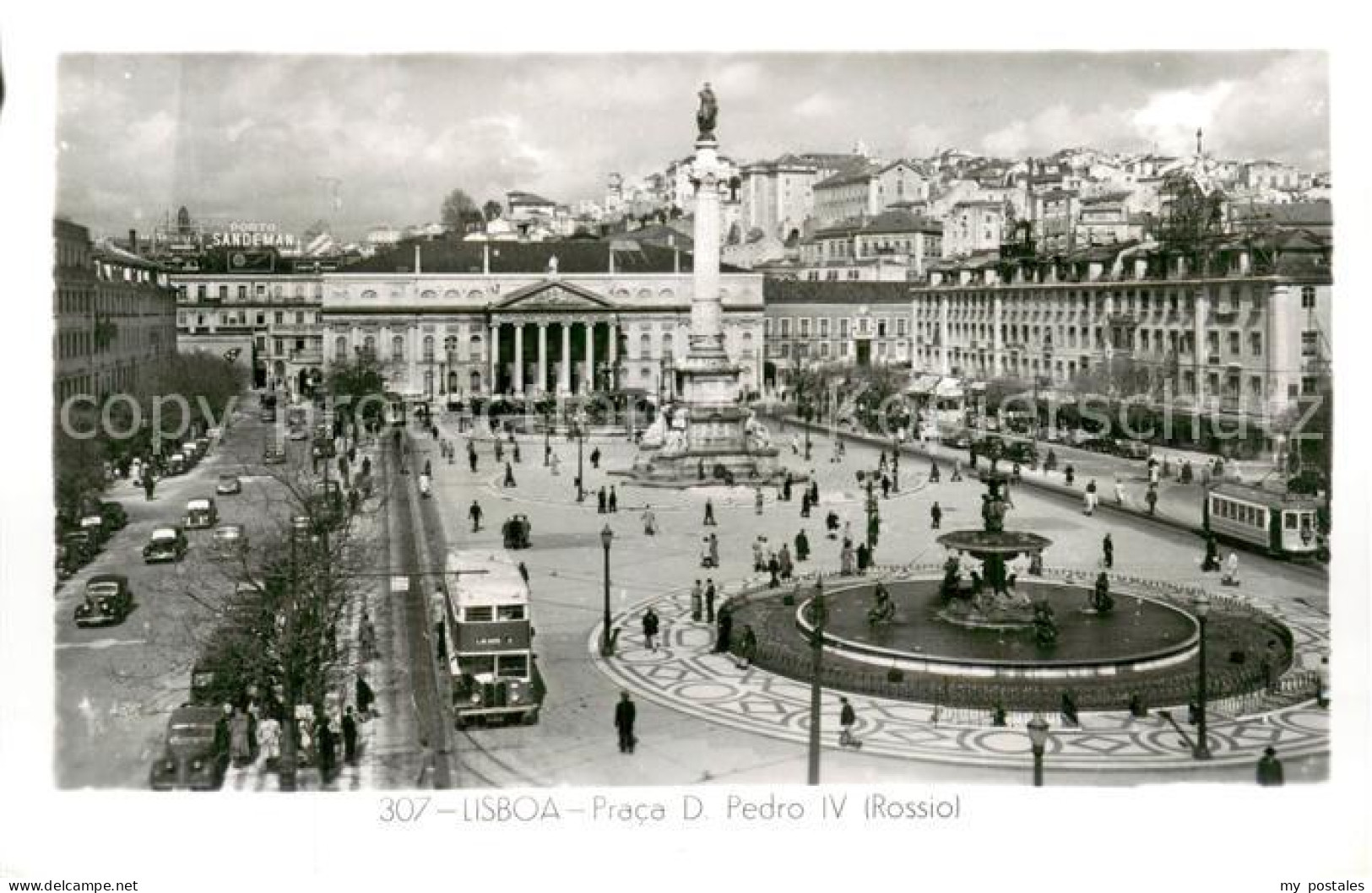 73785147 Lisboa Praca D Pedro 4 M. Strassenbahn Lisboa - Otros & Sin Clasificación