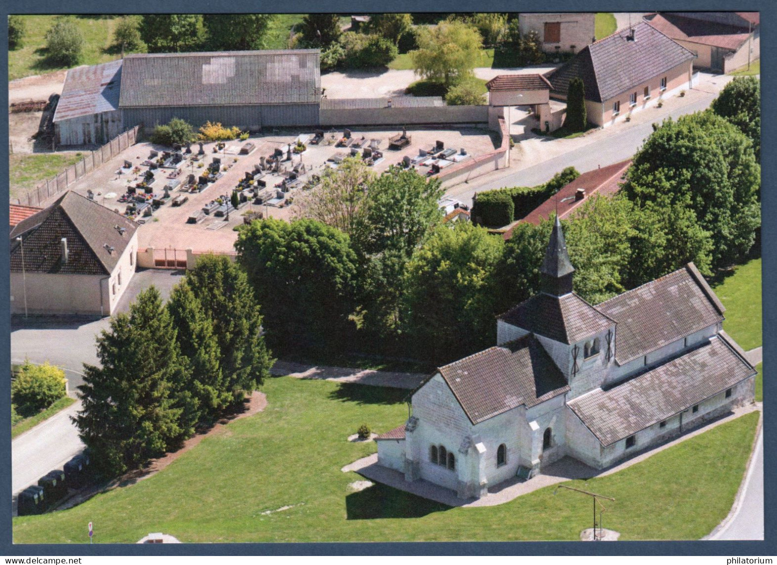 51 GERMINON Vue Aérienne De L'Eglise, - Autres & Non Classés