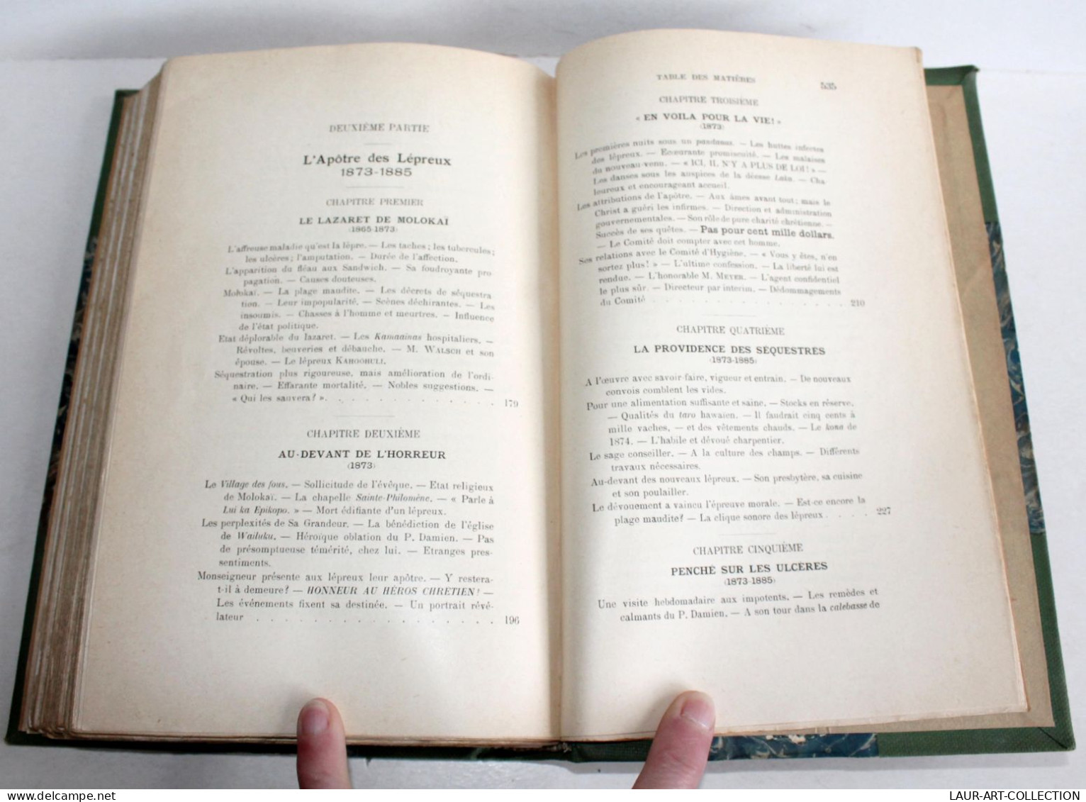 PERE DAMIEN DE VEUSTER APOTRE DES LEPREUX 1840-89 de VITAL JOURDAN 1931 ILLUSTRÉ / ANCIEN LIVRE XIXe SIECLE (2603.126)