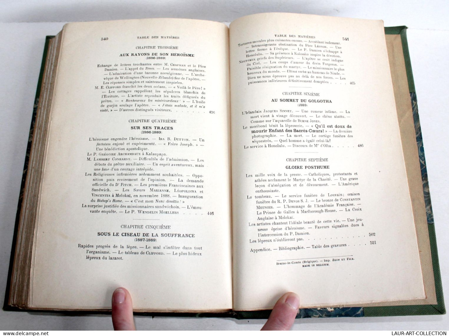 PERE DAMIEN DE VEUSTER APOTRE DES LEPREUX 1840-89 de VITAL JOURDAN 1931 ILLUSTRÉ / ANCIEN LIVRE XIXe SIECLE (2603.126)