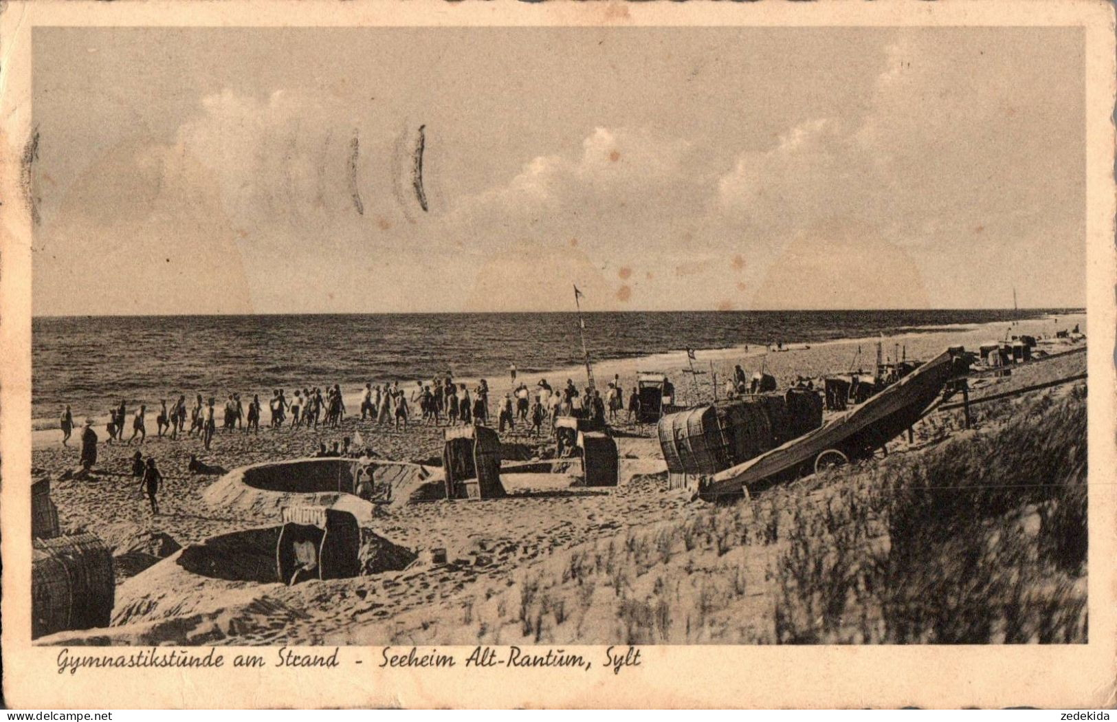 H1692 - Rantum Sylt Westerland Strand - Karl Waak - Sylt