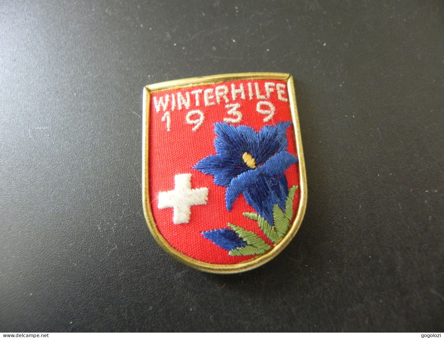 Old Badge Schweiz Suisse Svizzera Switzerland - Winterhilfe 1939 - Non Classés