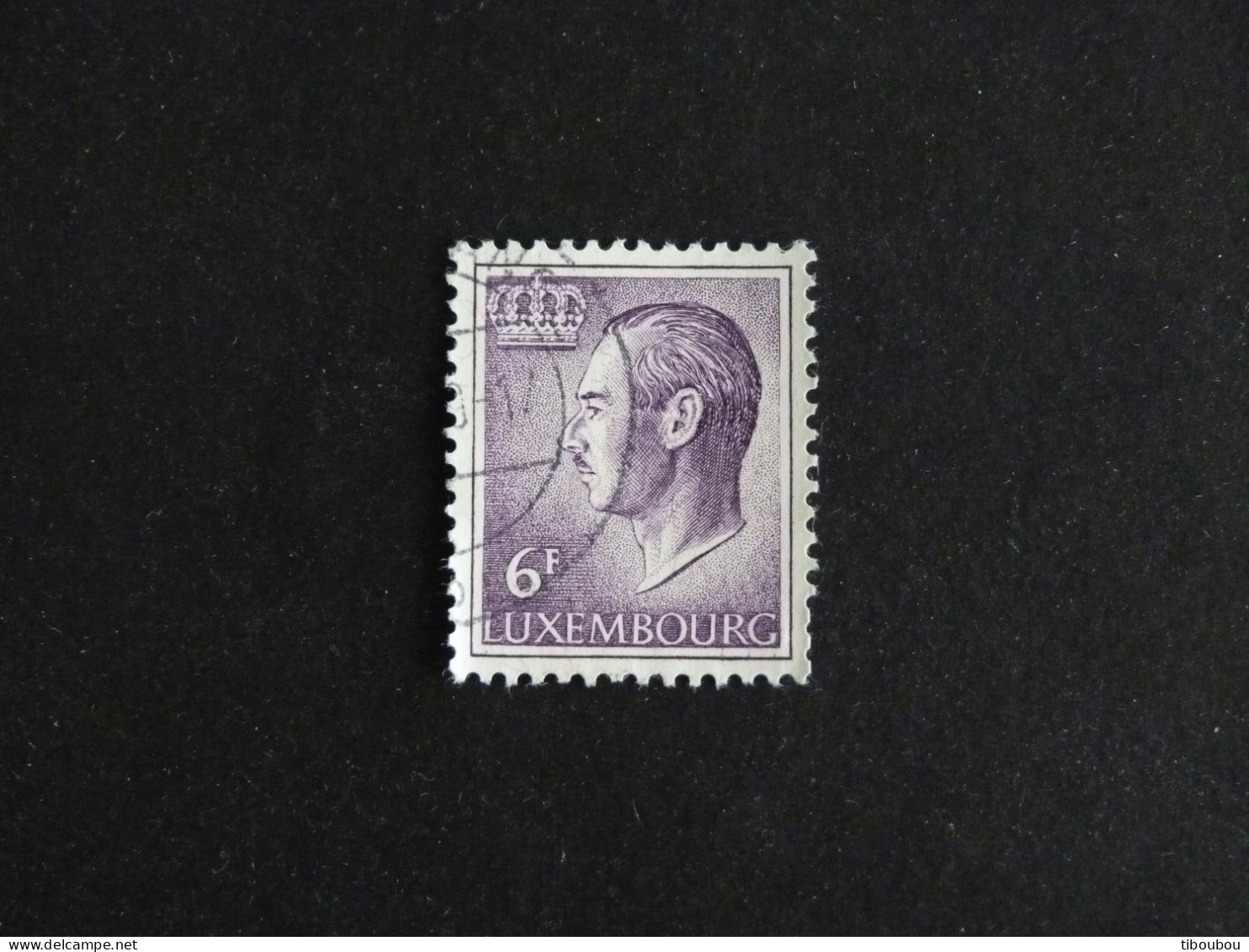 LUXEMBOURG LUXEMBURG YT 667a OBLITERE - GRAND DUC JEAN - Used Stamps