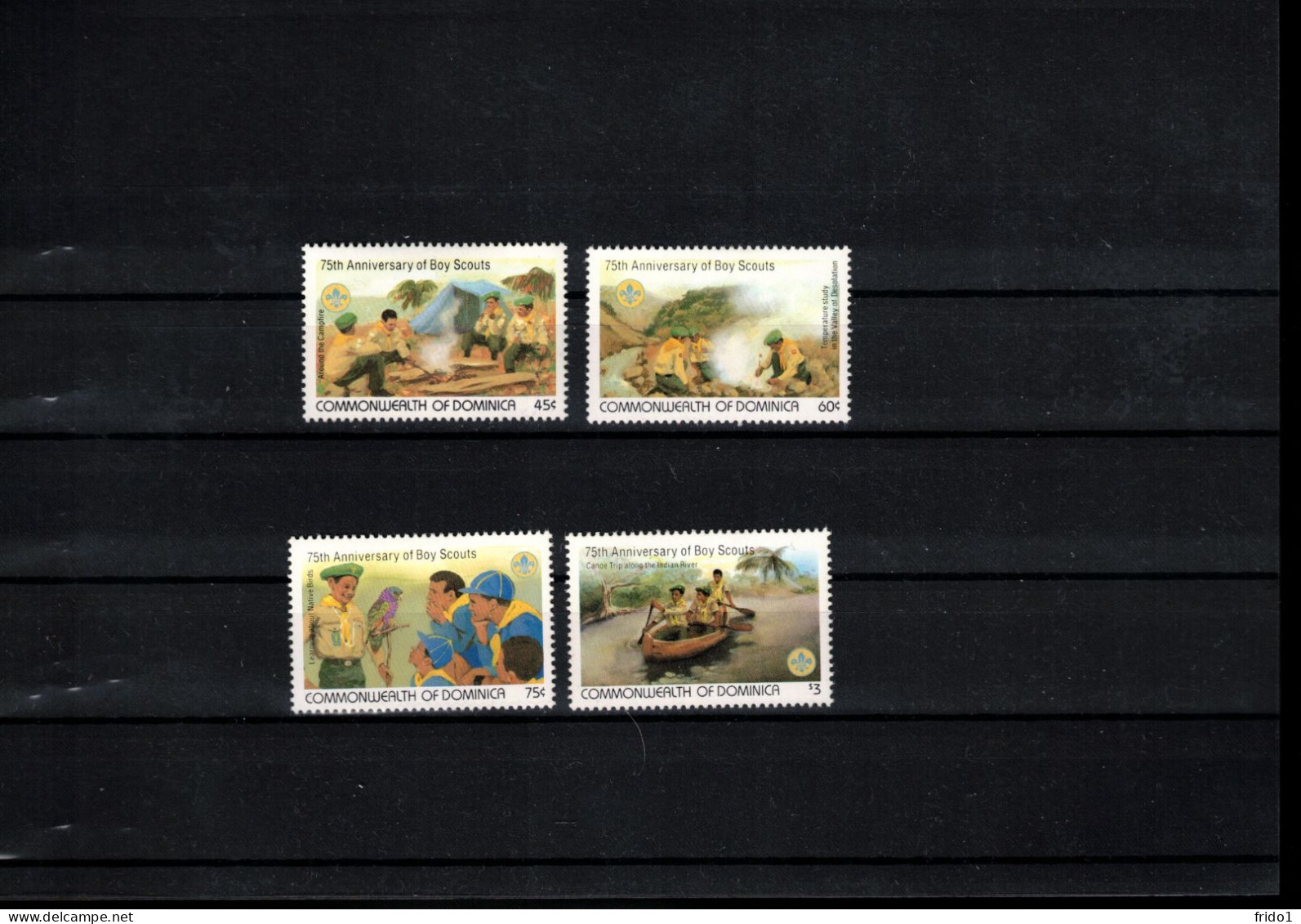 Dominica 1982 75th Anniversary Of Scouting Postfrisch / MNH - Neufs