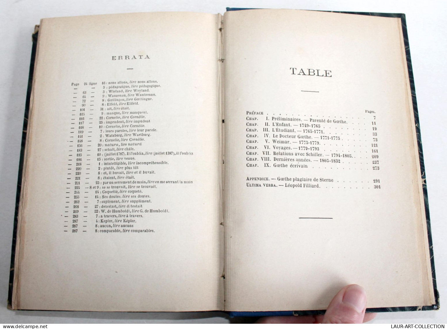 GOETHE SA VIE SES OEUVRES, SON EPOQUE, SES CONTEMPORAINS De HEDOUIN 1866 LACROIX / ANCIEN LIVRE XIXe SIECLE (2603.128) - 1801-1900