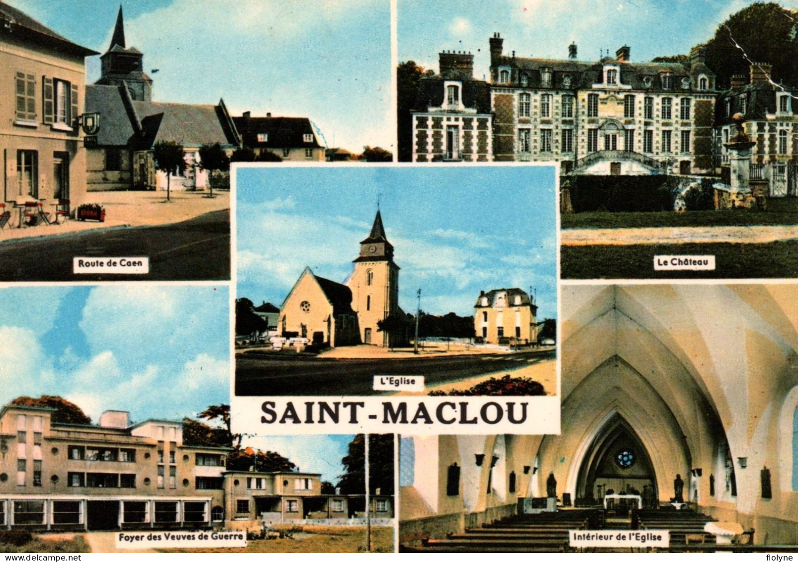 Saint Maclou - Souvenir Du Village - CP 5 Vues - Sonstige & Ohne Zuordnung