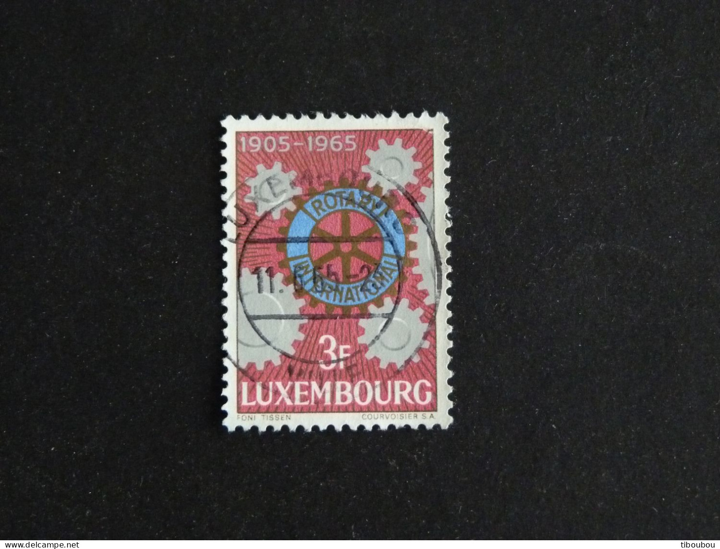 LUXEMBOURG LUXEMBURG YT 668 OBLITERE - ROTARY INTERNATIONAL - Used Stamps