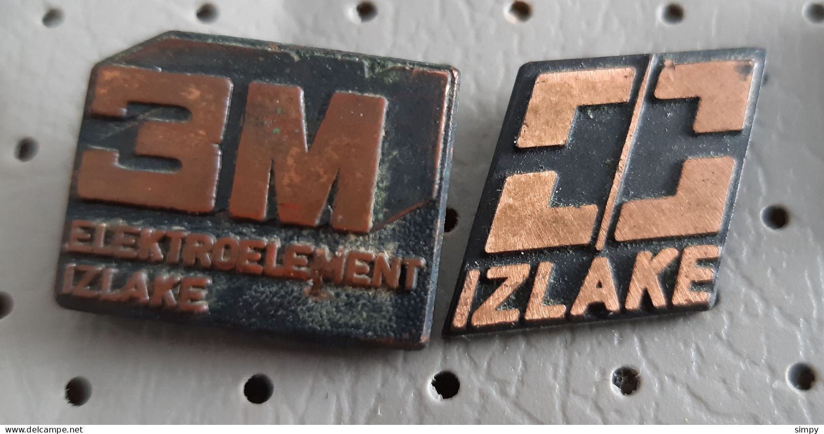 Elektroelement Izlake  Electrical Industry, Power Slovenia Ex Yugoslavia Pins - Trademarks