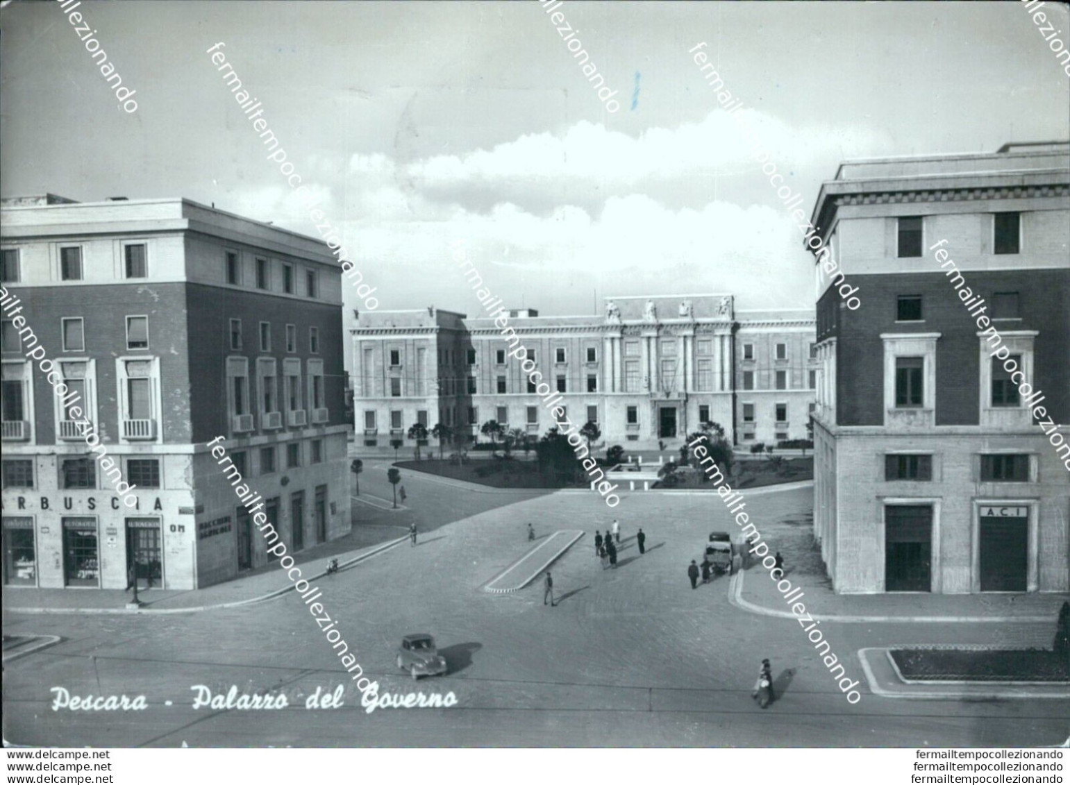 Bn521 Cartolina Pescara Citta' Palazzo Del Governo - Pescara