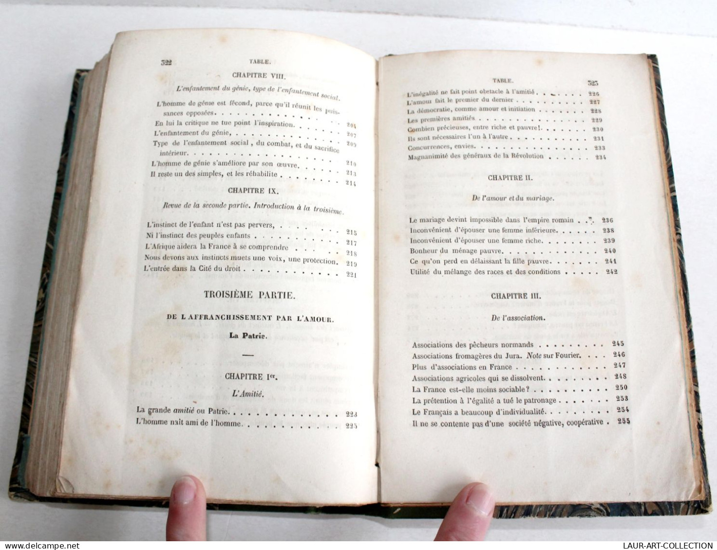 RARE LETTRE ENVOI D'AUTEUR de MICHELET! LE PEUPLE 1846 HACHETTE EDITION ORIGINAL / ANCIEN LIVRE XIXe SIECLE (2603.130)