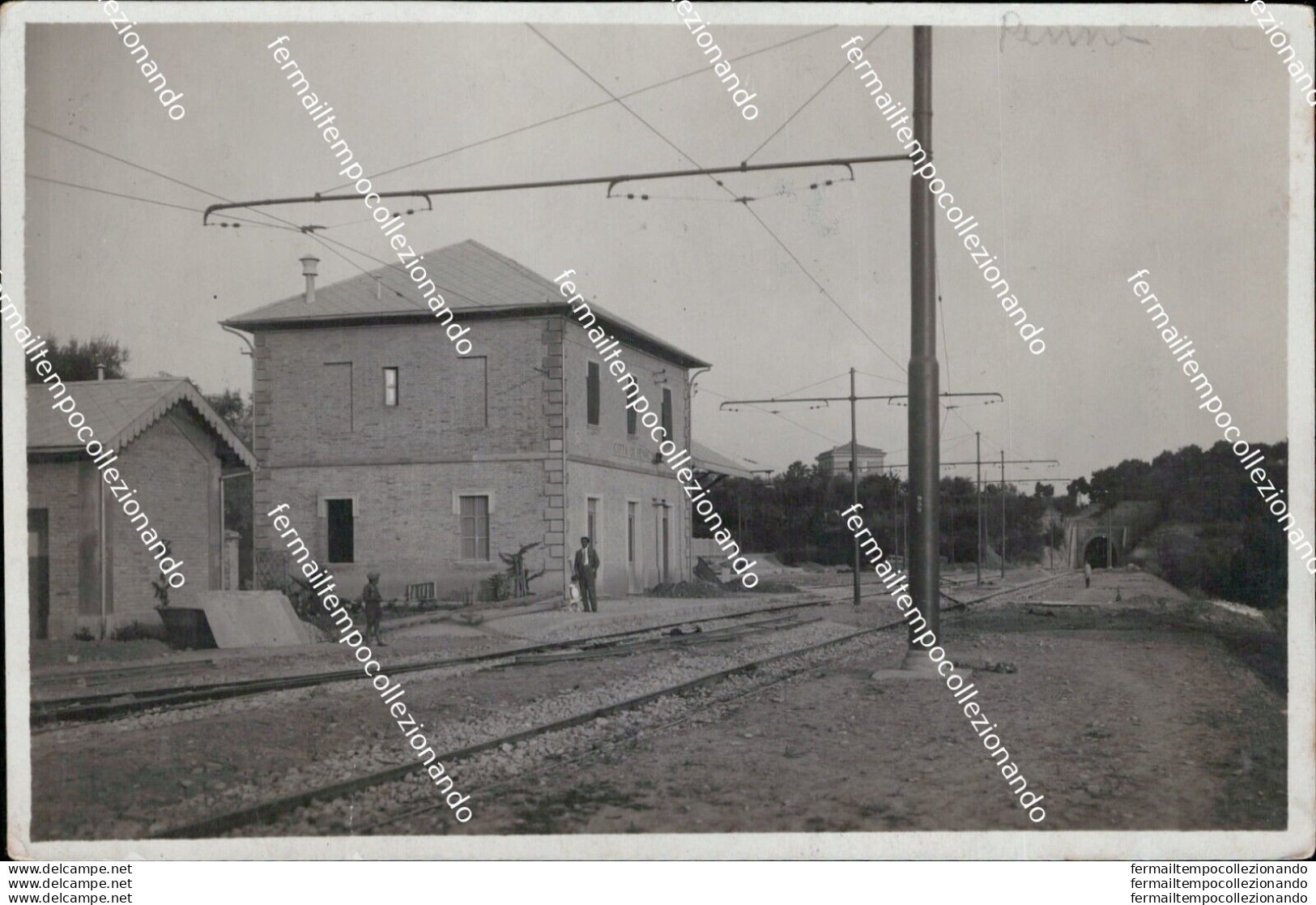 Az159 Bozza Fotografica Penne Stazione Provincia Di Pescara Bella! - Pescara