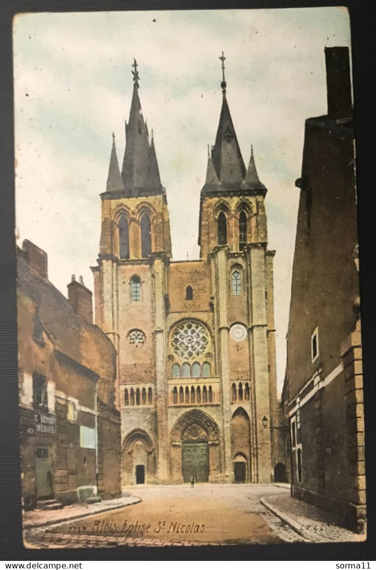 CPA BLOIS 41 Eglise Saint Nicolas - Blois