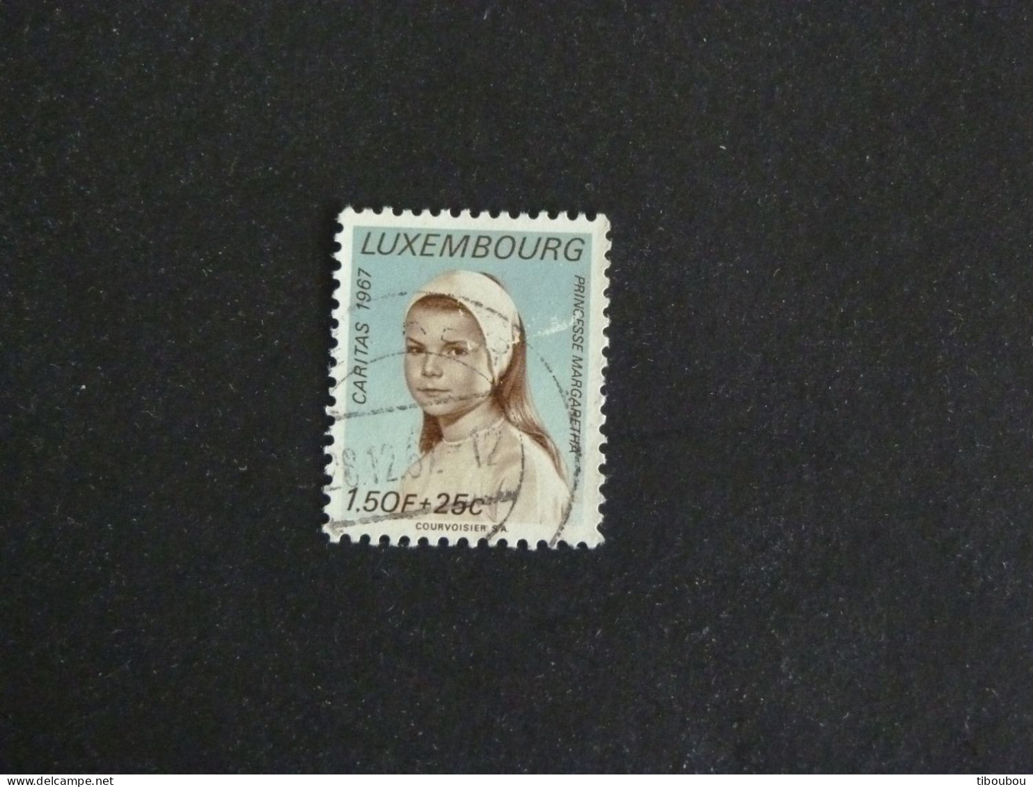 LUXEMBOURG LUXEMBURG YT 711 OBLITERE - PRINCESSE MARGARETHA - Usati