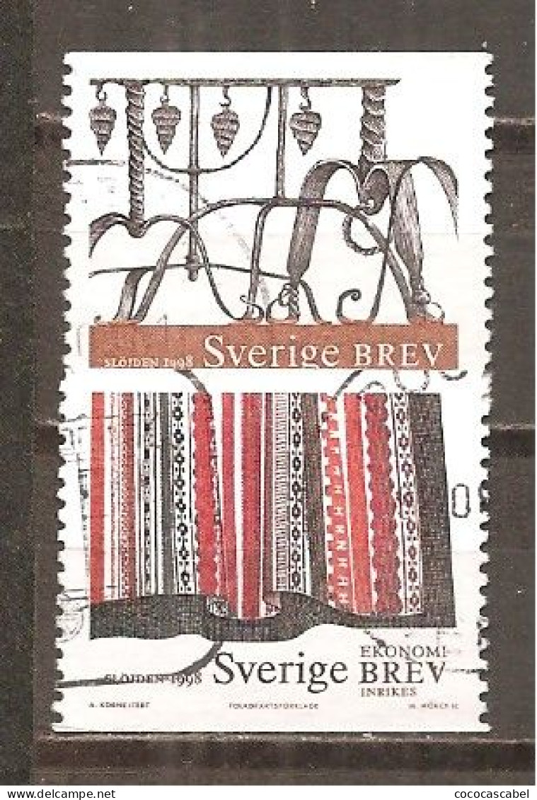 Suecia-Sweden Nº Yvert  2026-27 (usado) (o) - Used Stamps