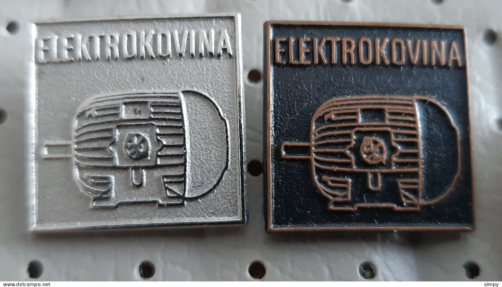 ELEKTROKOVINA Electric Motor Moteur électrique, Elektromotor Slovenia Ex Yugoslavia Pins - EDF GDF