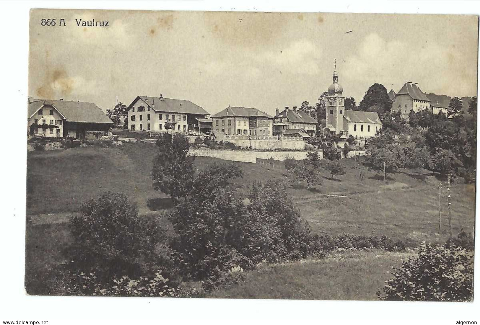 32439 - Vaulruz Gruyère 1917 - Autres & Non Classés