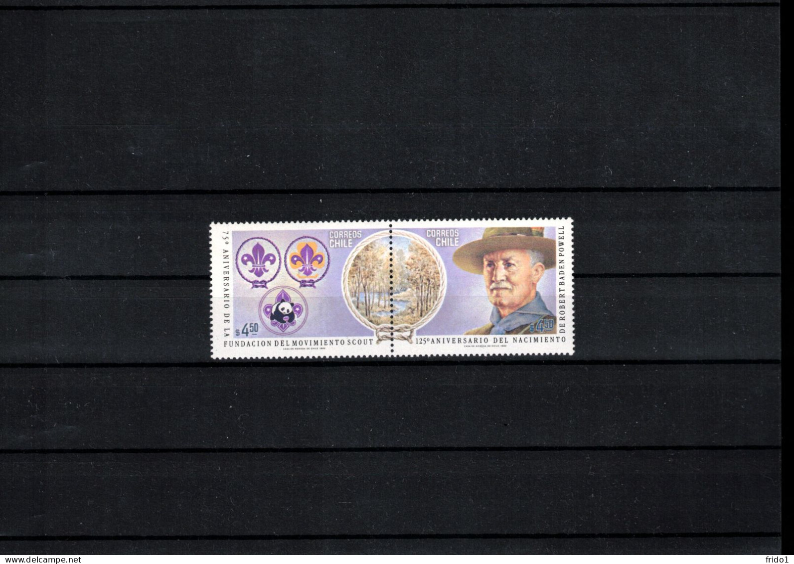 Chile 1982 75th Anniversary Of Scouting Postfrisch / MNH - Neufs