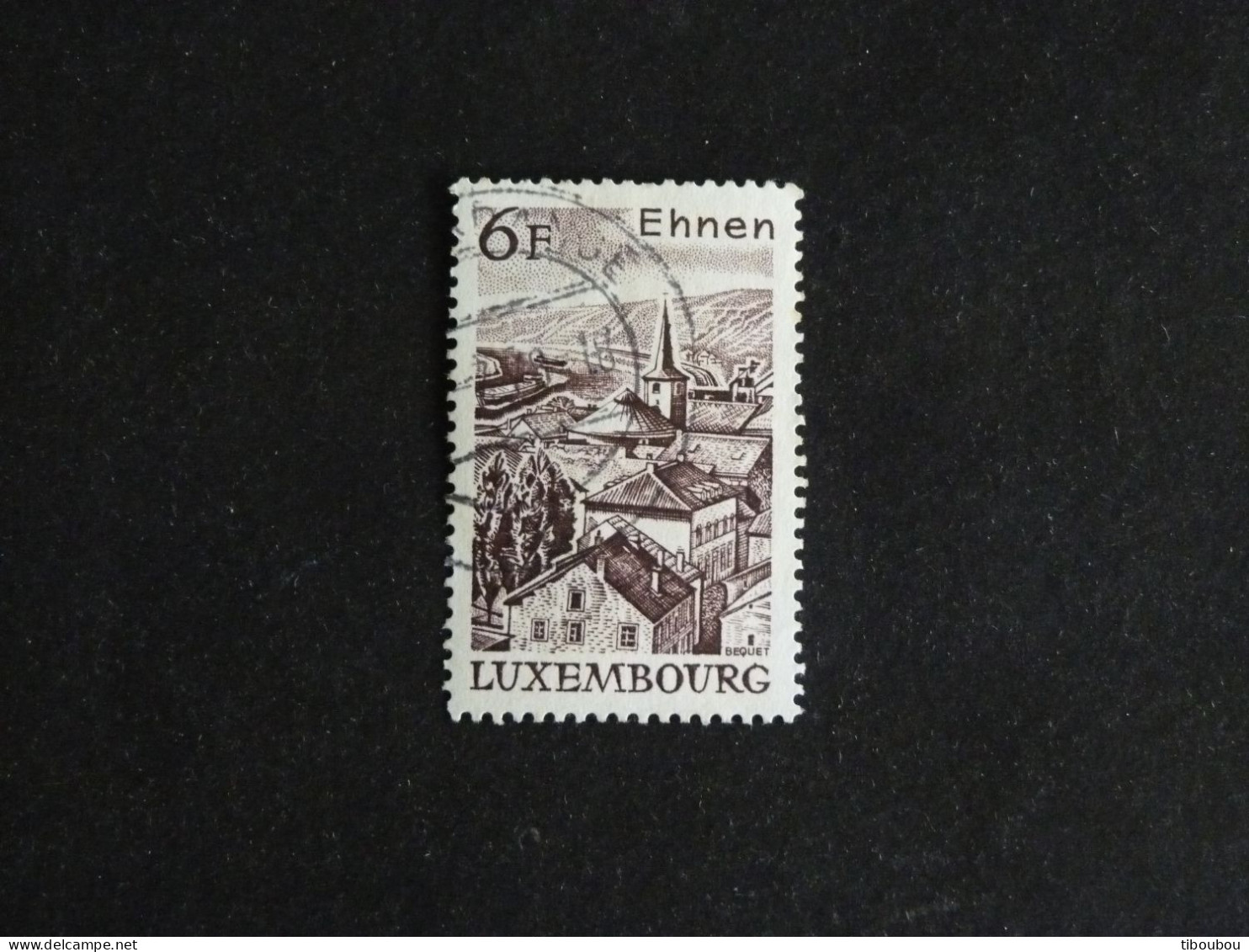 LUXEMBOURG LUXEMBURG YT 898 OBLITERE - EHNEN - Used Stamps