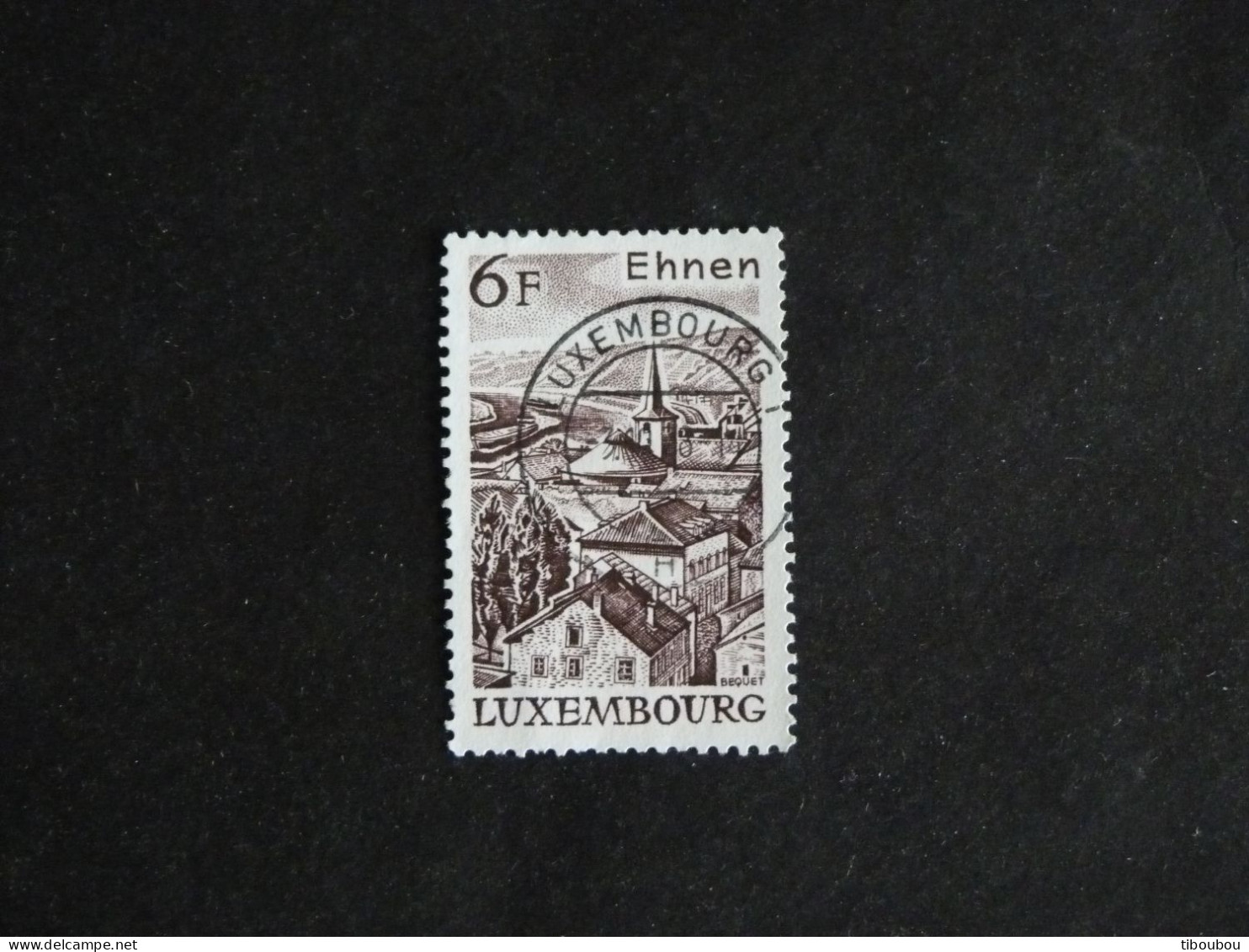 LUXEMBOURG LUXEMBURG YT 898 OBLITERE - EHNEN - Used Stamps