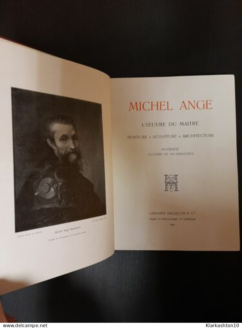 Michel Ange L'Oeuvre Du Maitre : Peinture Sculpture Architecture En 169 Reproductions - Sonstige & Ohne Zuordnung