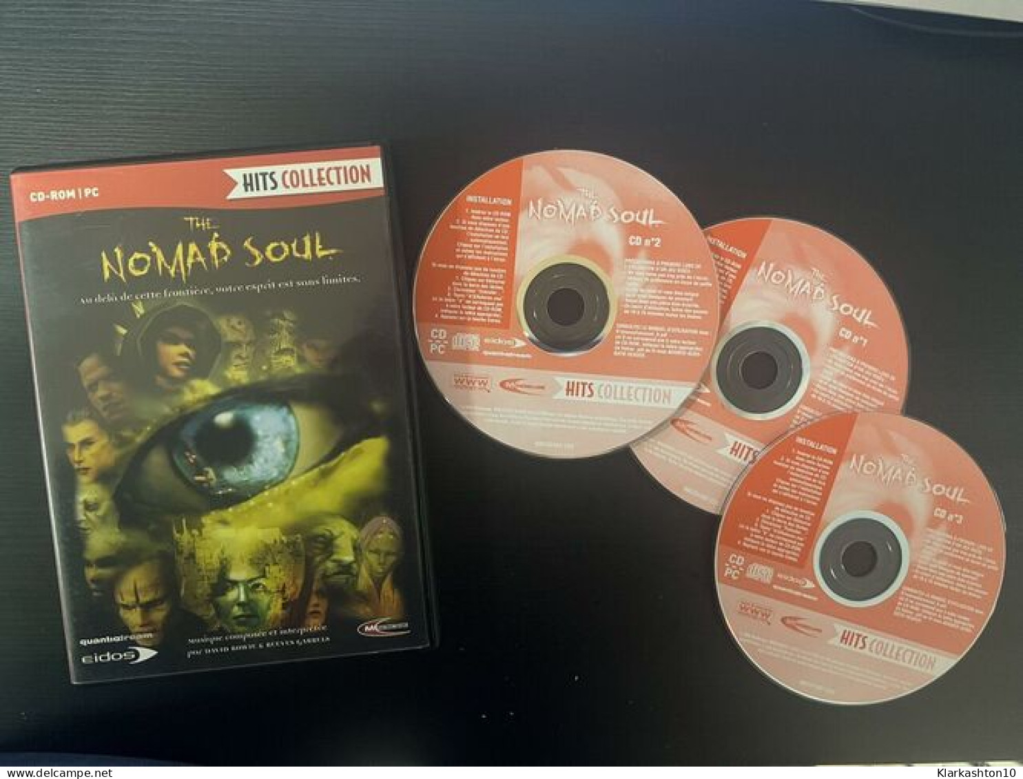 CD-ROM / PC : The Nomad Soul - Autres & Non Classés