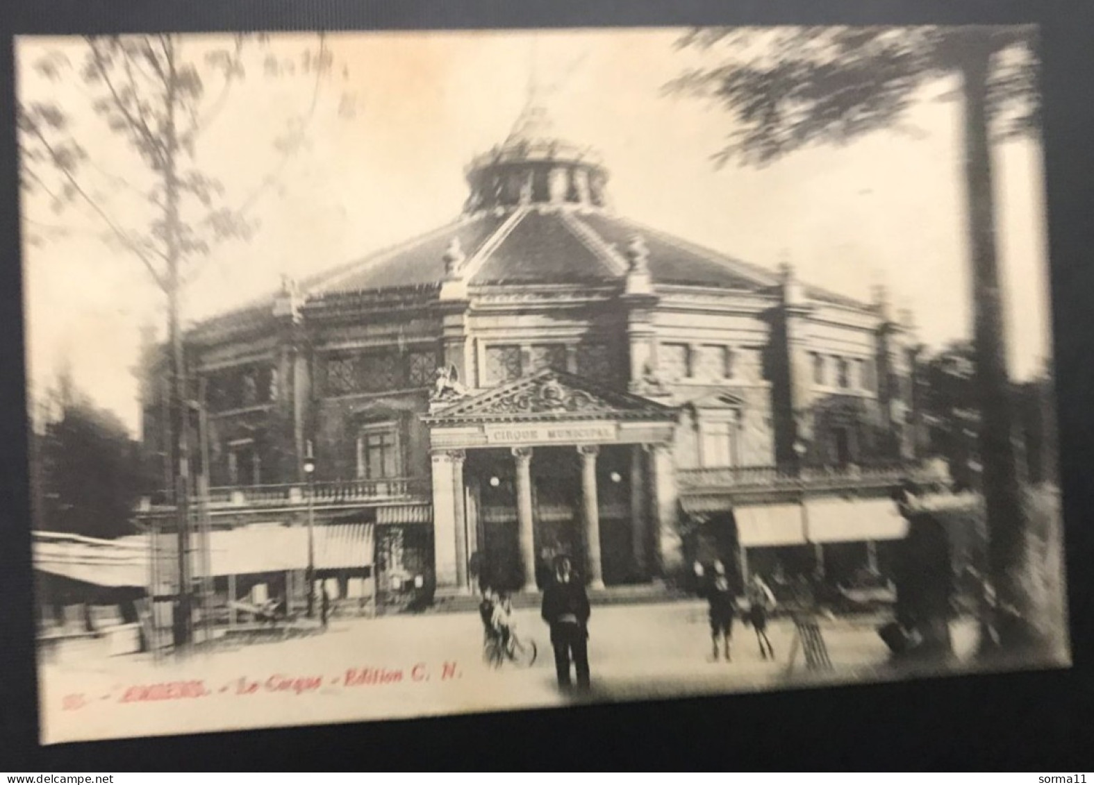 CPA AMIENS 80 Le Cirque, Edition C.N. - Amiens