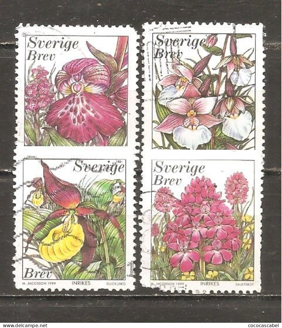 Suecia-Sweden Nº Yvert  2096-99 (usado) (o) (2096 Defectuoso) - Used Stamps