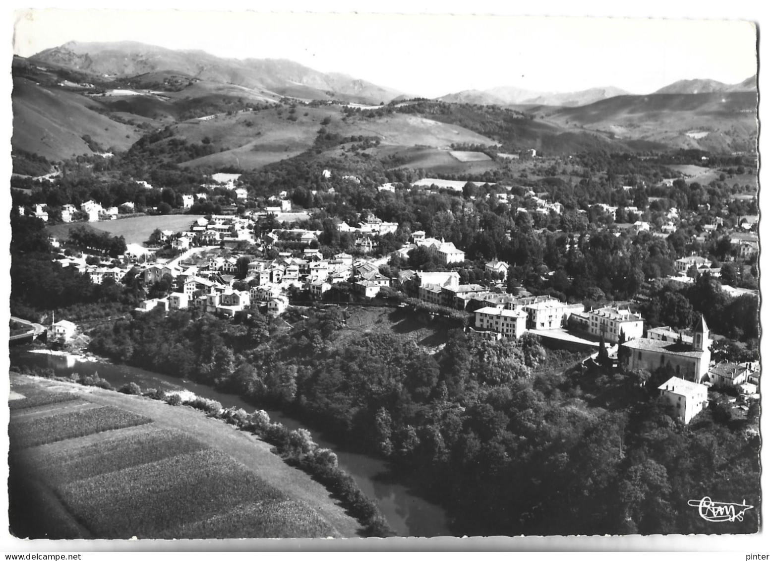 CAMBO LES BAINS - Vue Générale Aérienne - Cambo-les-Bains