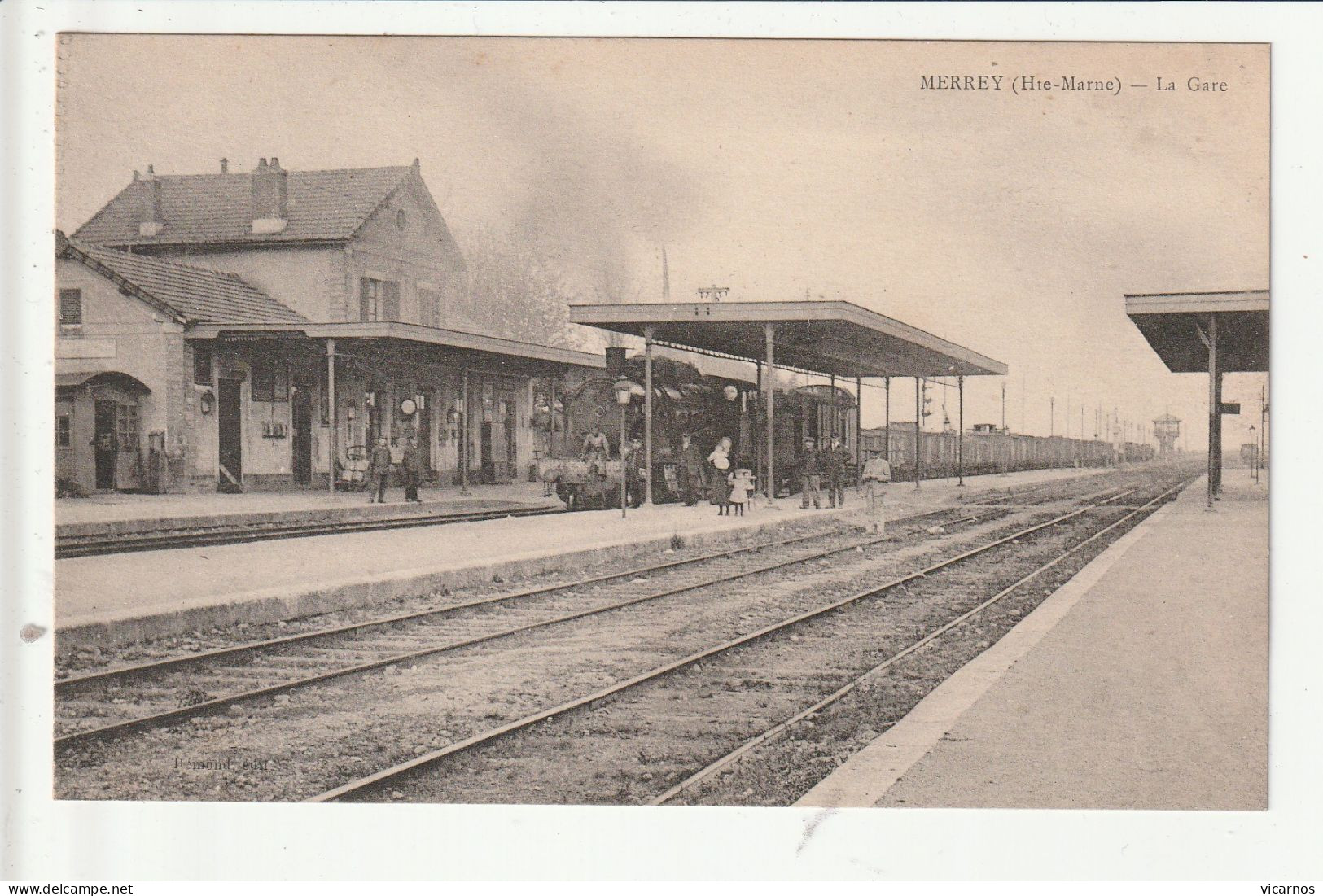 CP 52 MERREY La Gare - Sonstige & Ohne Zuordnung