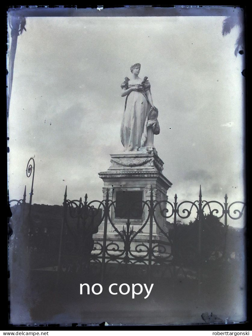 Photo - Plaque Verre - Glass Negative - Mémorial - Martinique - France - 9x12 - Glasdias