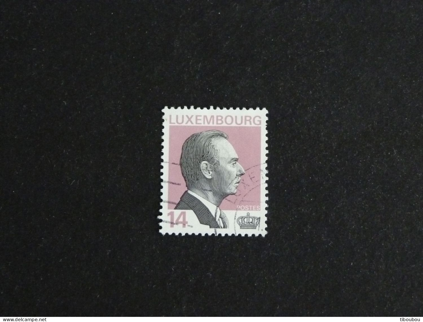 LUXEMBOURG LUXEMBURG YT 1262 OBLITERE - GRAND DUC JEAN - Used Stamps