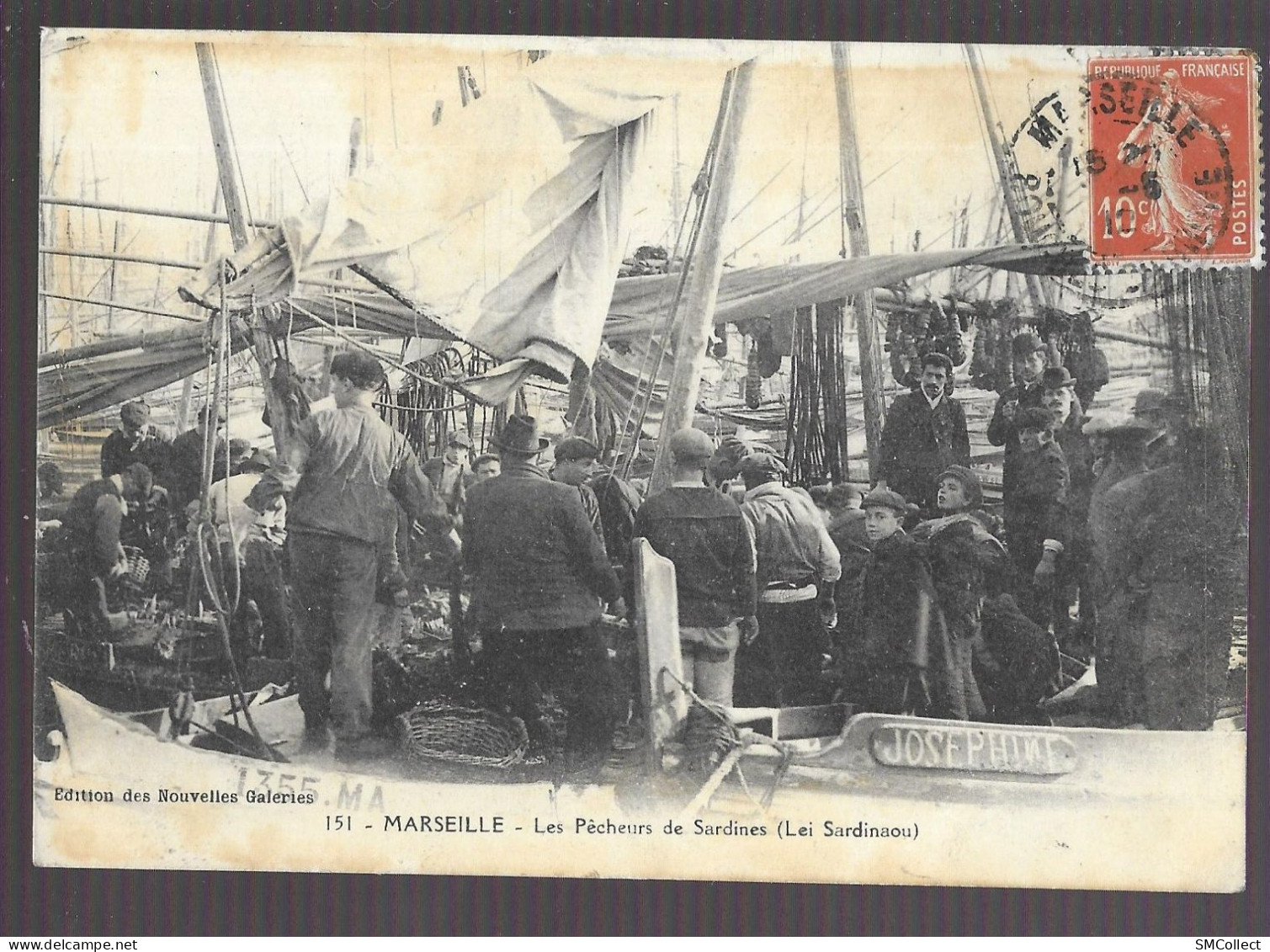 Marseille, Les Pêcheurs De Sardines (A17p18) - Vecchio Porto (Vieux-Port), Saint Victor, Le Panier