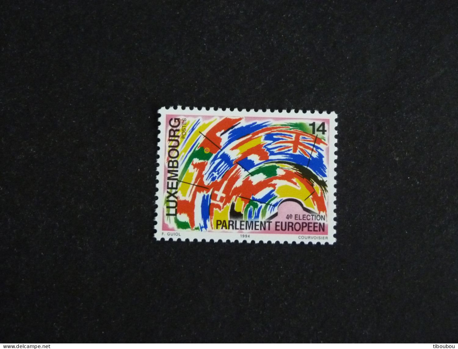 LUXEMBOURG LUXEMBURG YT 1295 NSG MNG - ELECTIONS PARLEMENT EUROPEEN - Unused Stamps