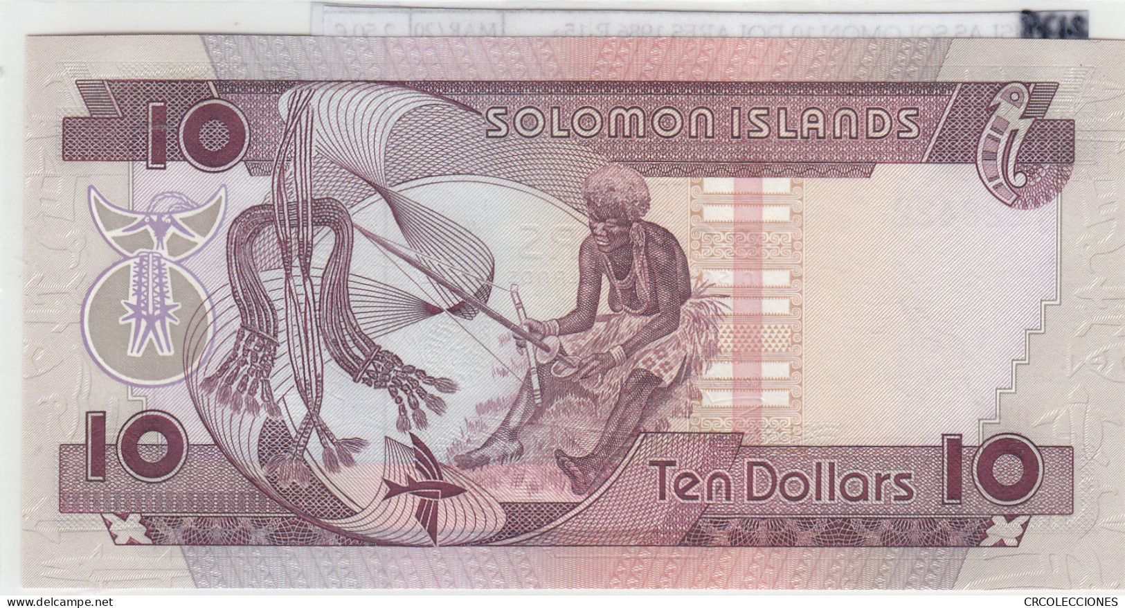 BILLETE ISLAS SOLOMON 10 DOLARES 1986 P-15a - Sonstige – Amerika