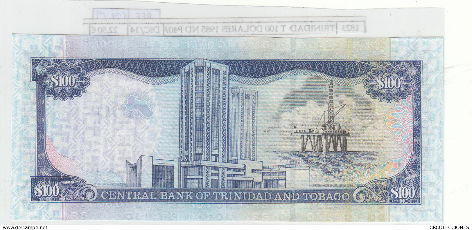 BILLETE TRINIDAD Y TOBAGO 100 DOLARES 2006 P-51a - Otros – América