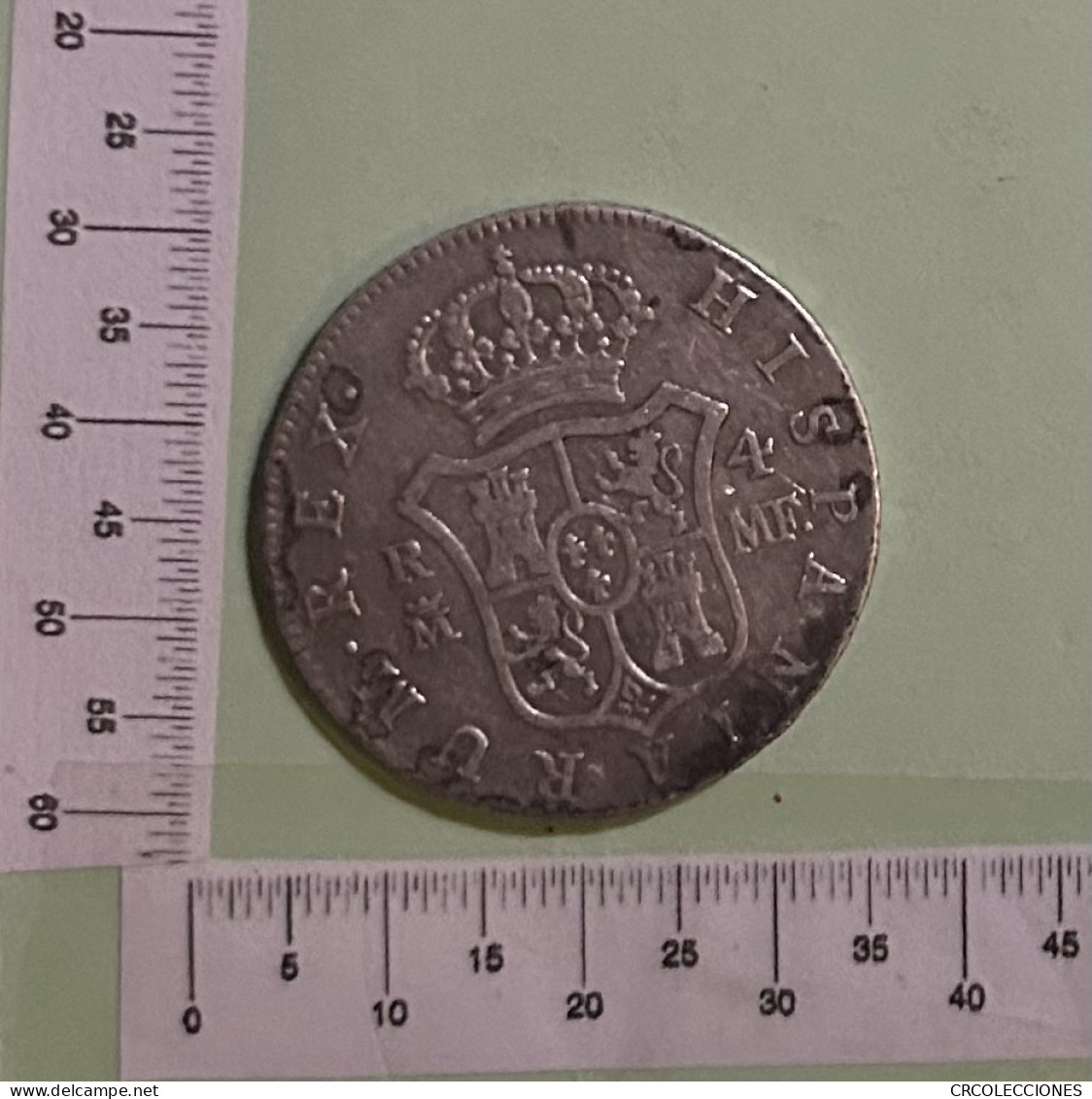 CRE2920 MONEDA ESPAÑA CARLOS IV 4 REALES 1792 MADRID PLATA - Otros & Sin Clasificación