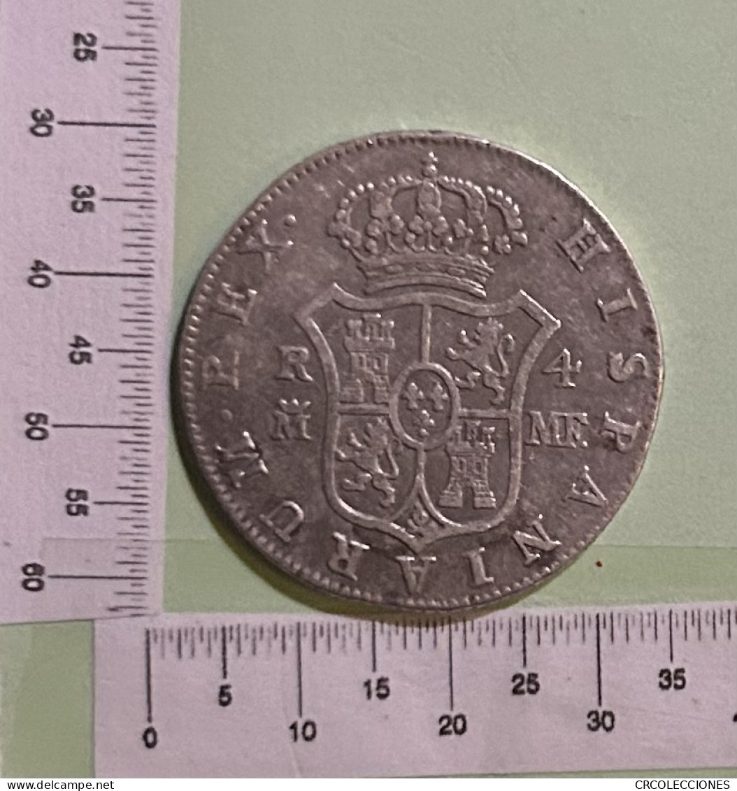 CRE2925 MONEDA ESPAÑA CARLOS IV 4 REALES 1791 MADRID PLATA - Other & Unclassified